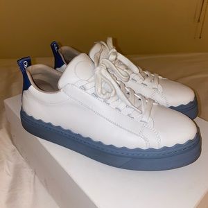 Chloe scalloped sneaker